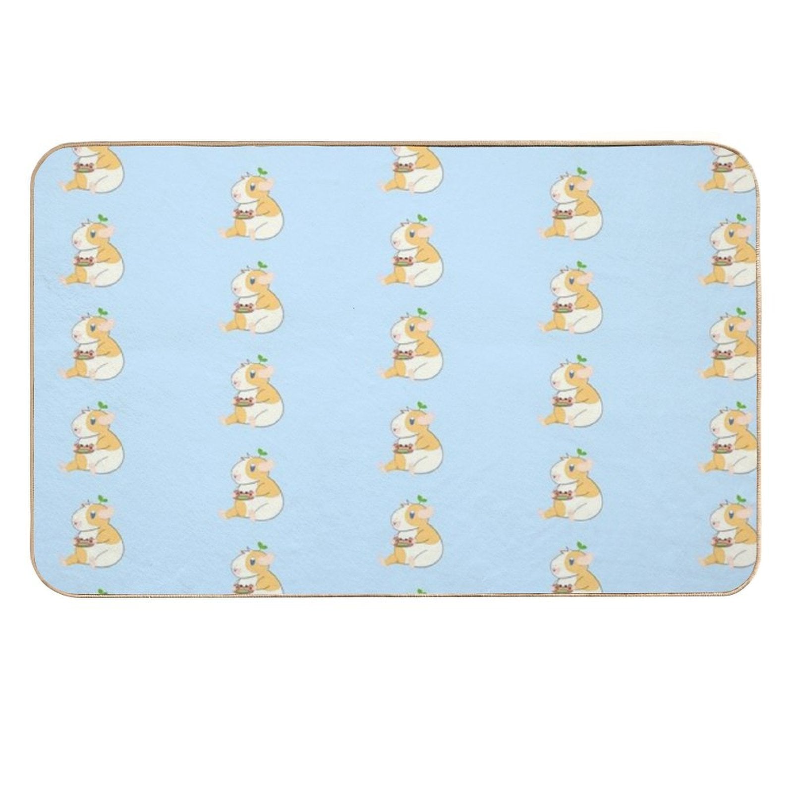 Gaming Guinea Pig  Fade-Resistant Bath Mat