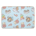 Bubu The Guinea Pig, South Pole Holiday Bath Mat